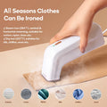 Travel Steam Iron NV310A Portable Handheld Garment Steamer 650W 25S Quick Heat 170ml Water Tank Fabric Wrinkle Remover Vue US