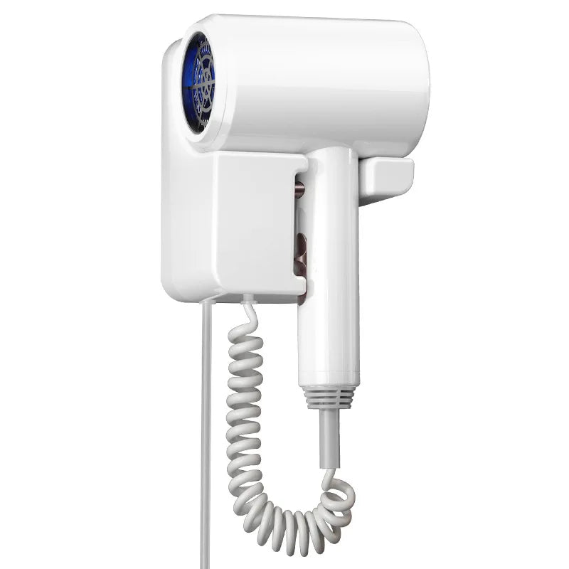 Wall Mounted Hair Dryer 1600W No-Drill Hotel Bathroom 220V Wall Mounted Hair Dryer Vue