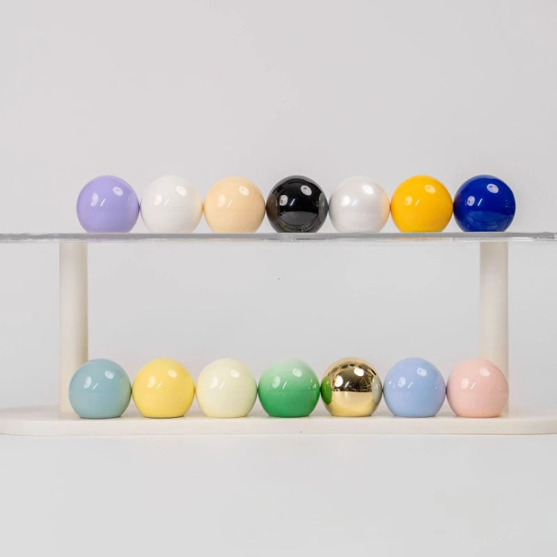 Perfume Bottle Caps Various Colours Ball Caps Wood Plastic Head Caps Multi-style Push Perfume Glass Bottle Cap Bottle Lid 15mm Vue