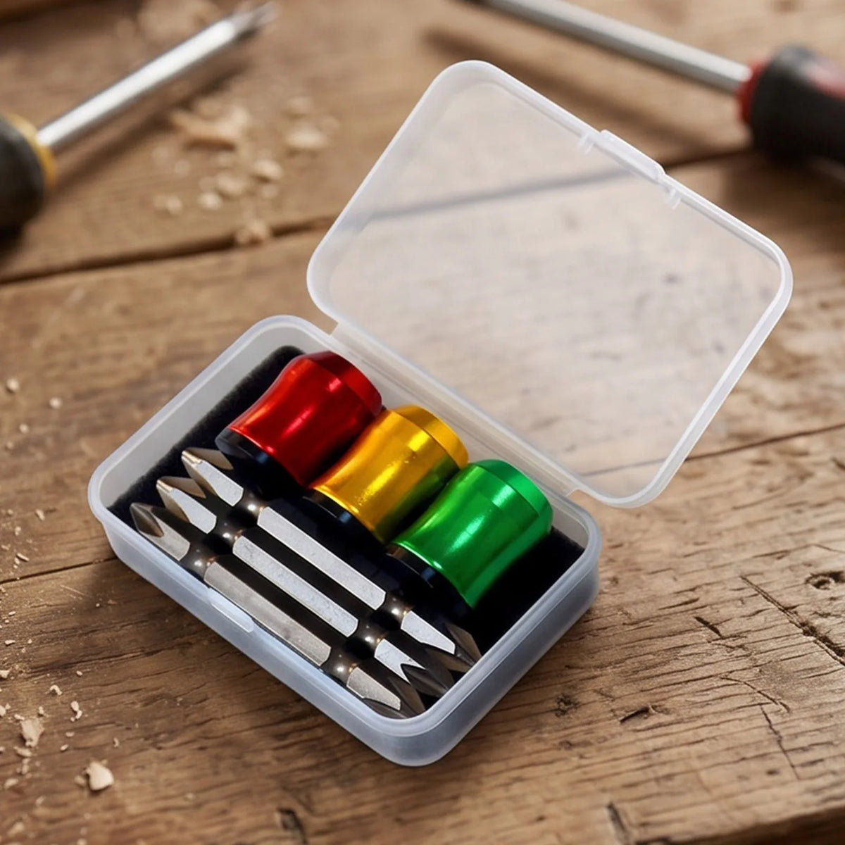 Magnetic Screw Holder Bit Magnetizer Ring – 3 to 9 Pcs Magnetic Bit Holder Vue
