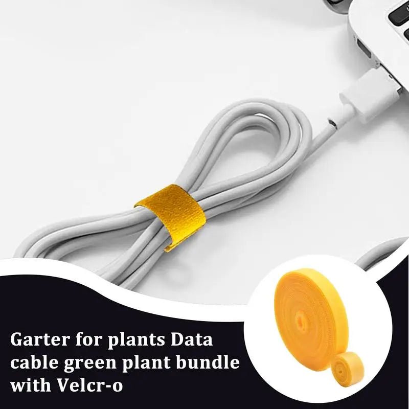 Reusable Garden Plant Ties – Hook & Loop Fastener Support Tape Plant Support Ties Vue