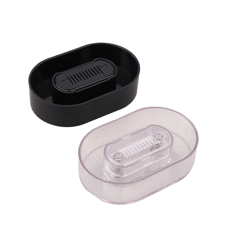 Razor Head Rinser Cleaner Water-Saving Shaver Cleaner Plastic Storage Rack for Most Head Shavers No Batteries Needed Vue