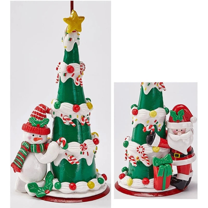 Wrought Iron Christmas Candelabra with PVC Detail | Indoor & Outdoor Iron Candelabra Vue