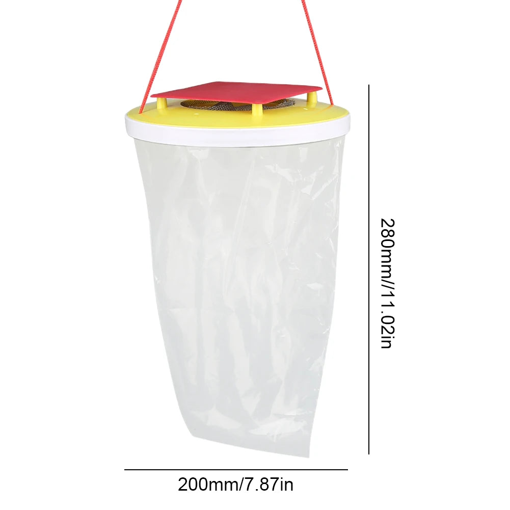 Disposable Fly Trap Bag with Bait – Catches 20,000 Flies Disposable Fly Trap Vue