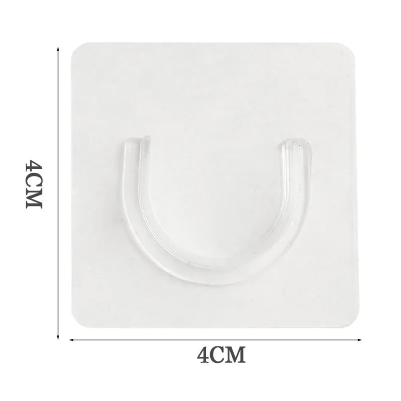 Strong Curtain Rod Bracket Holders Hooks Self-adhesive Rod Holder Clothes Rail Bracket Toilet Home Bathroom Accessories Vue