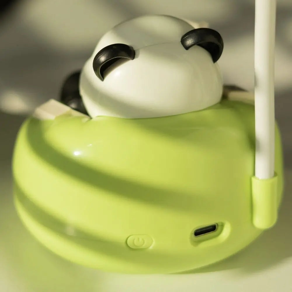 Chargeable Sofa Panda Nightlight Ornament USB-C 360° Adjustable Panda Mobile Phone Bracket Cartoon Children's Sleep Light Vue