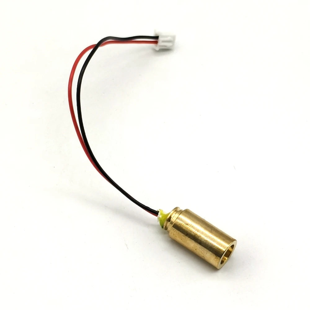 571nm 10mw Yellow Dot Laser Module DC2V Mini 12 * 21mm Vue