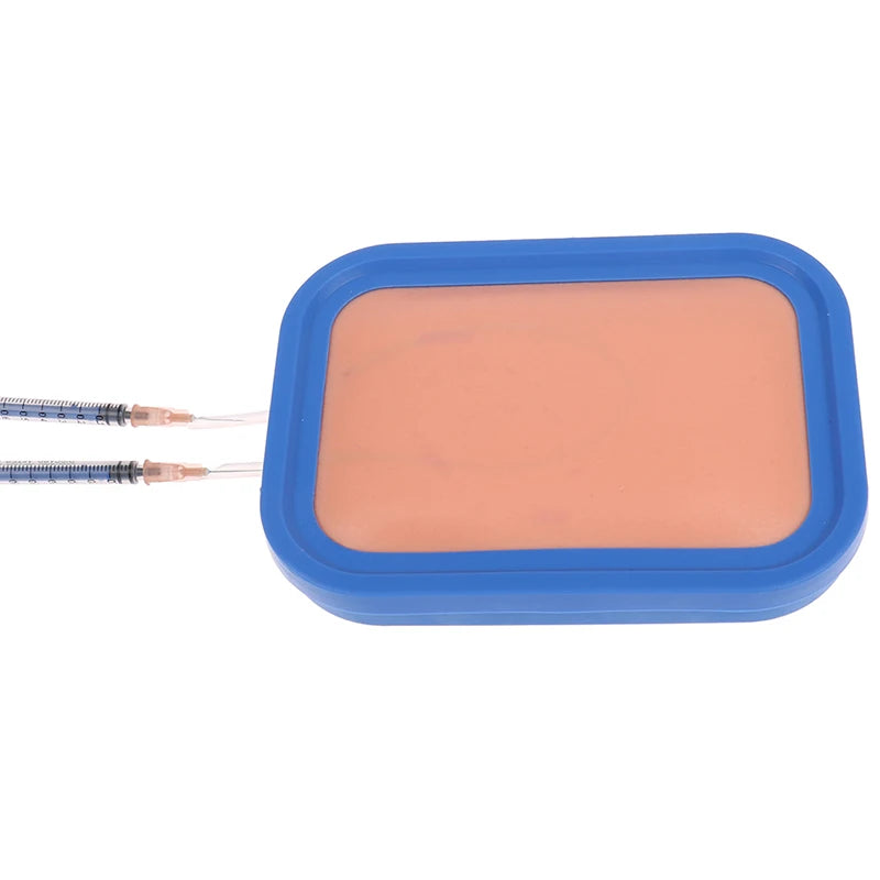 Silicone IV Injection Training Pad Human Skin Venipuncture Blood Drawing Practice Model Tool Vue