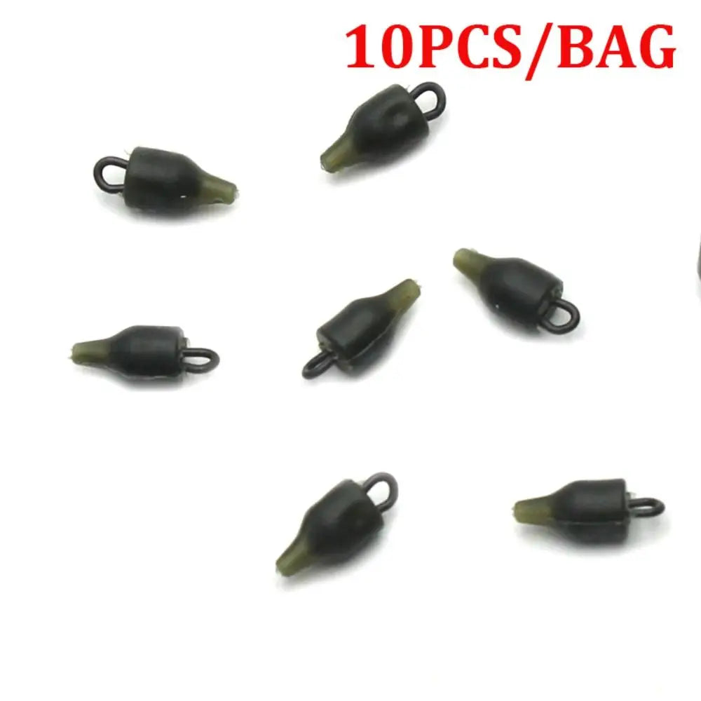 Quick Connect Quick Change Beads Rolling Quick Change Fishing Connector Portable Simple To Use Fishing Lures Beads for 10PCS Vue black