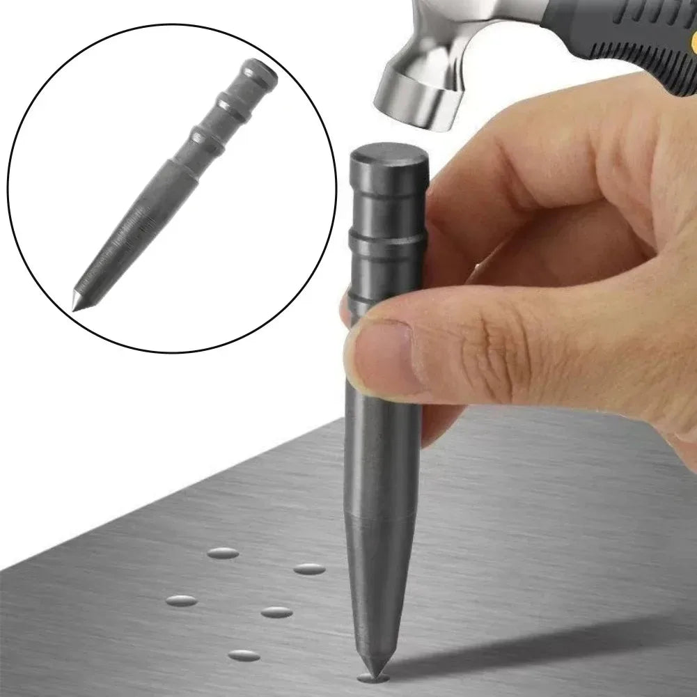 Precision Center Punch Locator Window Breaker Woodworking Punch Drill Tool For Glass Metal Wood Automatic Hand Tools Vue