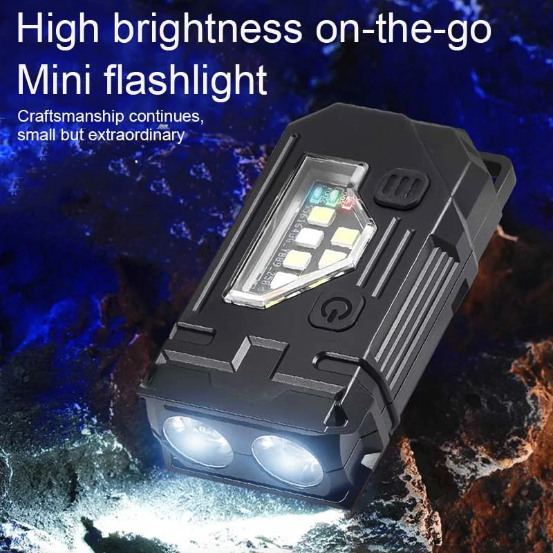 LED SMD Mini Rechargeable Pocket Flashlight – Magnetic Base Rechargeable Flashlight Vue
