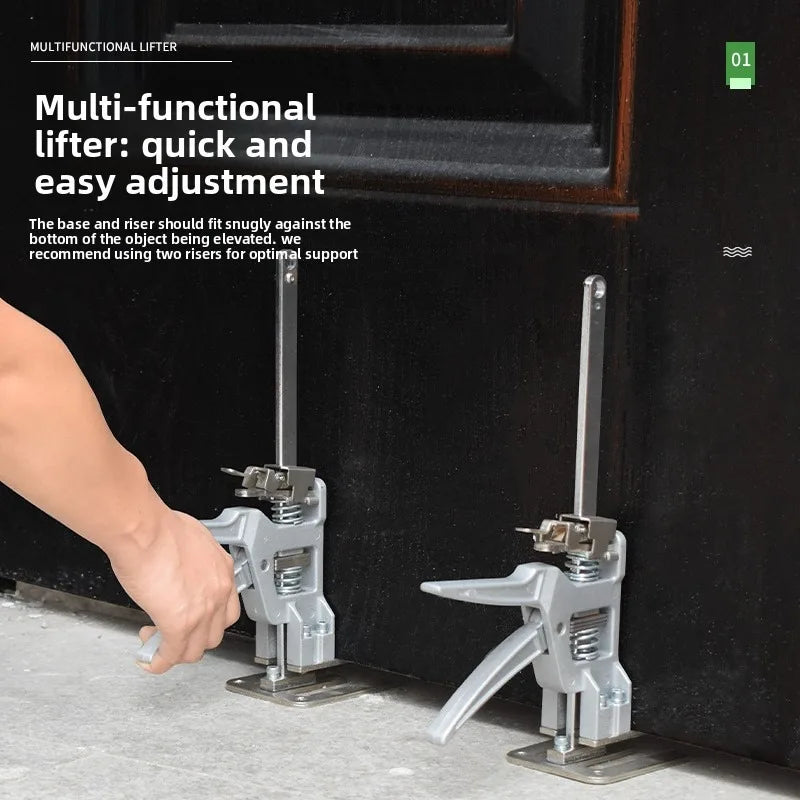 Aluminum alloy slow descent, top height regulator, energy-saving arm, jack,cabinet, door and window installation, lifter Vue