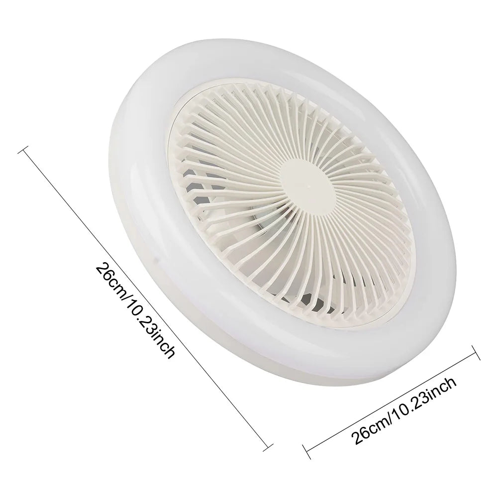 Low Profile Ceiling Fan with Light & Remote – Dimmable LED LED Ceiling Fan Vue