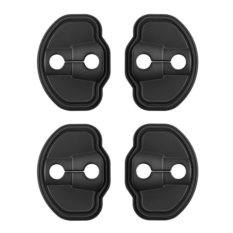 YZ For Tesla Model 3 Y YL Highland Juniper 2026 Easy to Assemble 4pcs Silicone Car Door Lock Covers Protective Case Accessories Vue 4PCS