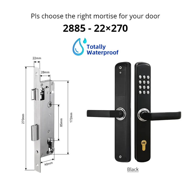 Mechanical combination Coded Lock Fire and Waterproof Digital Lock Password and Silding Lock Push button For garden Vue JXB 2885 China Mainland