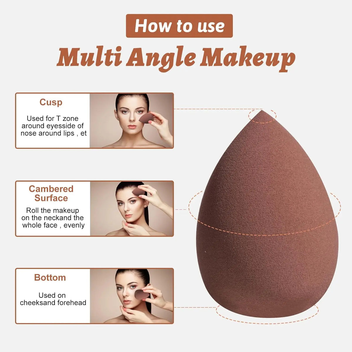 13/25Pcs Makeup Brushes Set Soft Fluffy Brush Foundation Cosmetic Blush Powder Eyeshadow Beauty Tool With Makeup Sponge Puff Kit Vue
