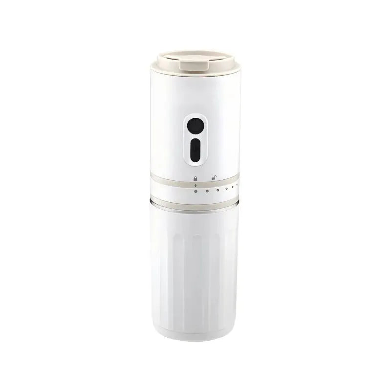 All-in-One Coffee Maker Travel-Friendly Handheld Espresso Machine with Built-in Grinder Mini Pour over Cup for Home And Outdoor Vue