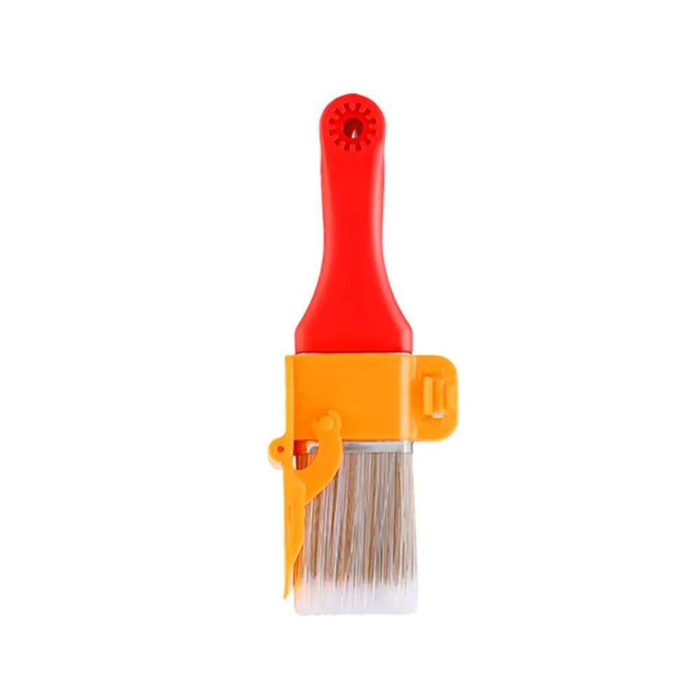 Firm Adjustable Edging Color Separation Brush Extension Pole Soft Bristle Paint Brush Profesional PET Wall Brushing Tools Corner Vue