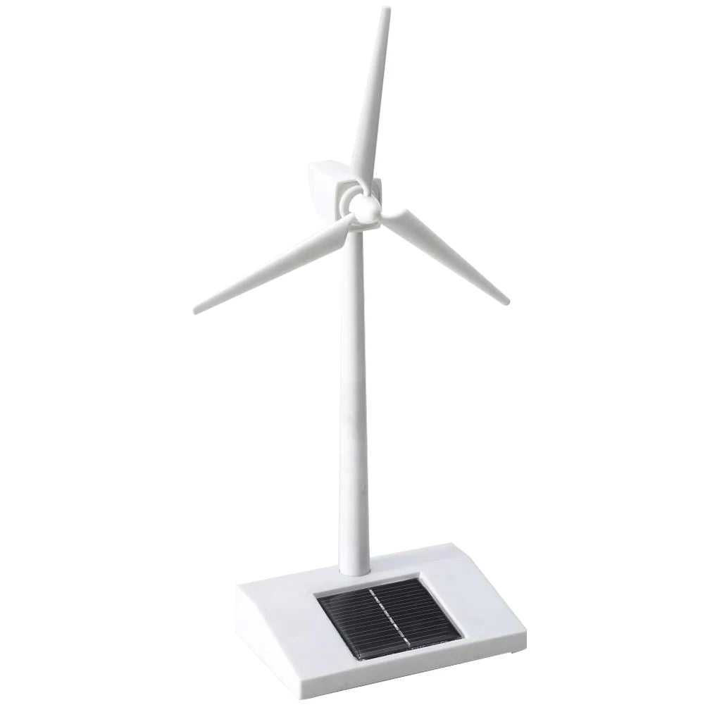 Solar Powered 3D Windmill Model – Rotating Teaching Display Prop Solar STEM Model Vue A China Mainland