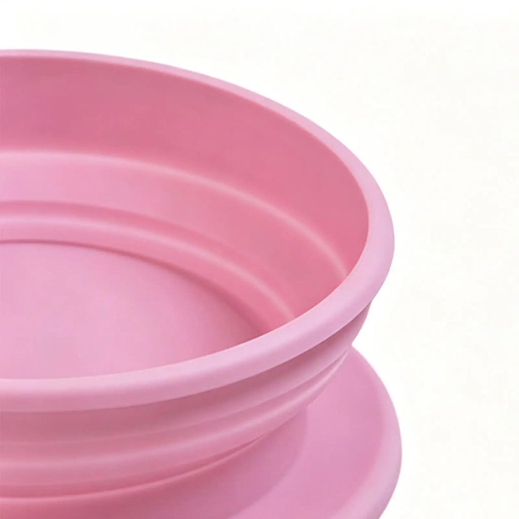 13.3x4.5cm Multipurpose Foldable Pet Bowl Foldable Dog Cat Food Water Feeding Container Compact Easy Carry Drinking Bowl Vue