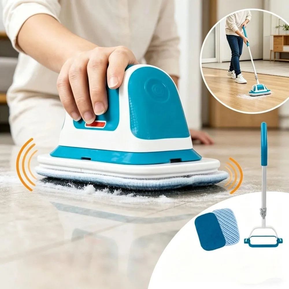 Multifunctional Detachable Electric Mop Wireless Rechargeable Glass Wiper Efficient Plastic Handheld Cleaner Shower Door Vue