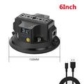 4.5/5/6 Inch Strong Electric Suction Cup Car Camera Suction Cup Shock Absorption Sports Camera Fixed Shooting Tool for Cam Phone Vue 6 inch