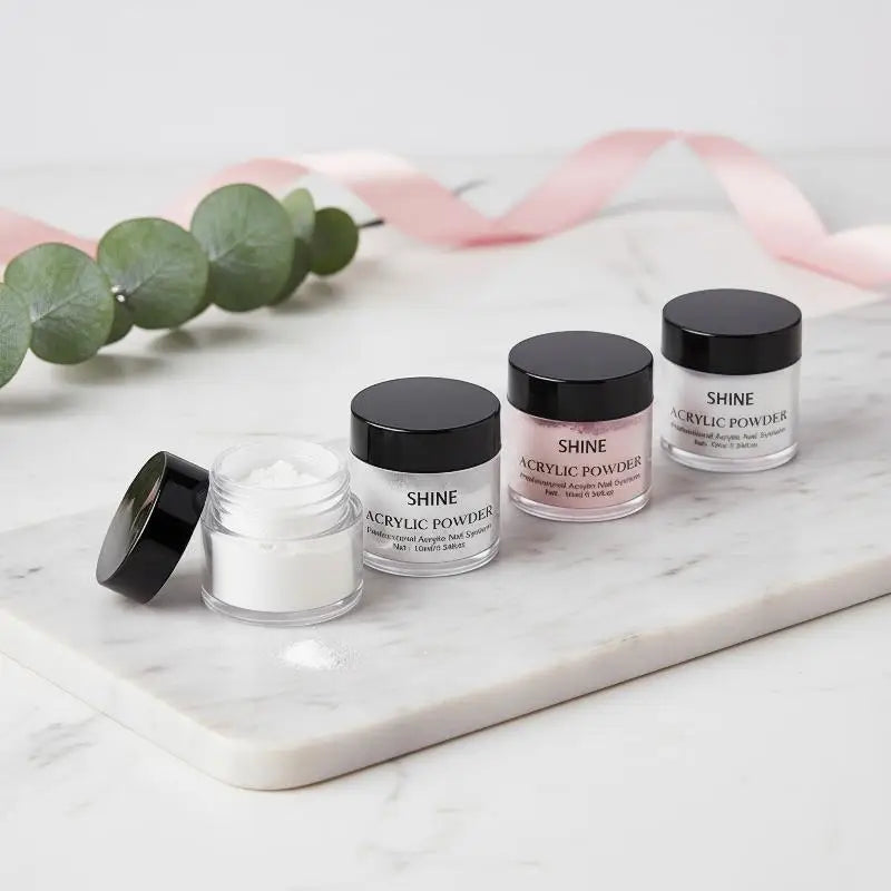 Acrylic Powder Nail System Clear Nude Pink Monomer Liquid Brush Nails