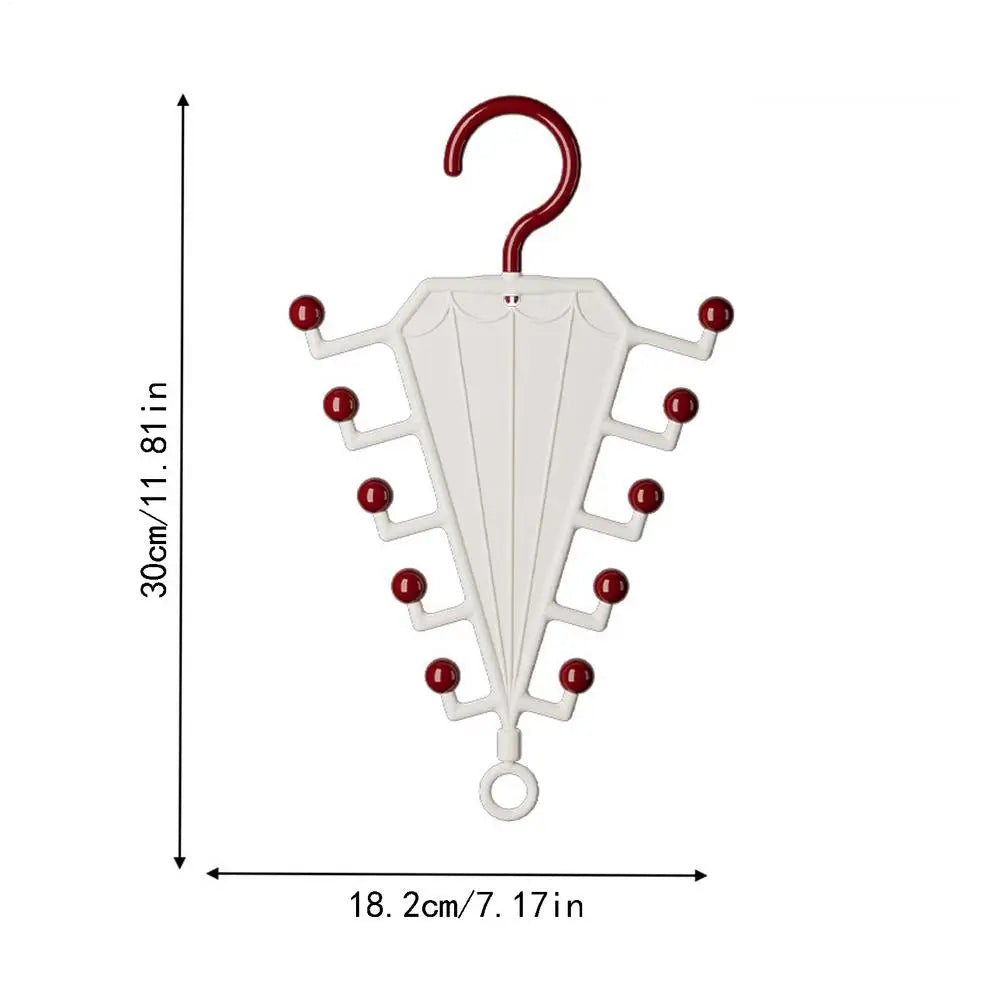 V Shaped Double-Sided Clothes Hangers, Space Saving Clothing Rack, Closet Organization for Dress Pants Skirts Suit Coat Wardrobe Vue A