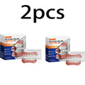 Silicone Denture Set Temporary Orthodontic Simulation Dental Braces Retainer Fake Tooth Straightener Alignment Oral Hygiene Care Vue 2set boxed