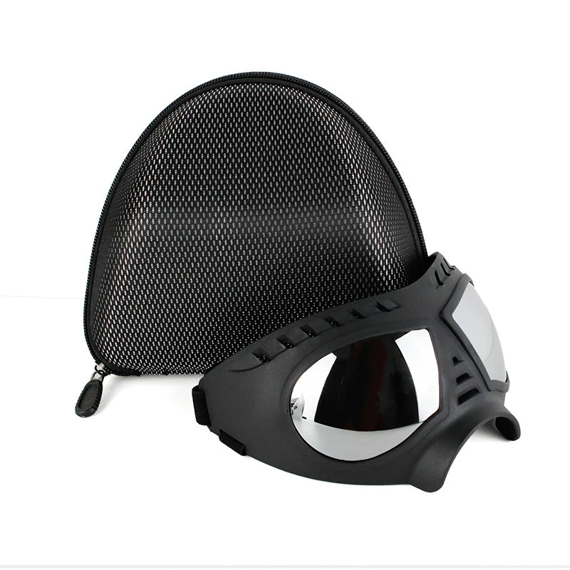 Pet Dog Goggles Sunglasses Anti-UV Sun Glasses Eye Wear Protection Waterproof Windproof Large Dog Sunglasses Pet Dog Supplies Vue