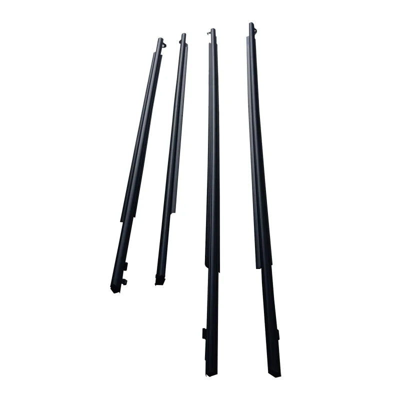 4Pcs/set Car Window Outer Weatherstrip Side Door Glass Rubber Belt Moulding Sealing Strip For Toyota Prius 2010-2015 Vue