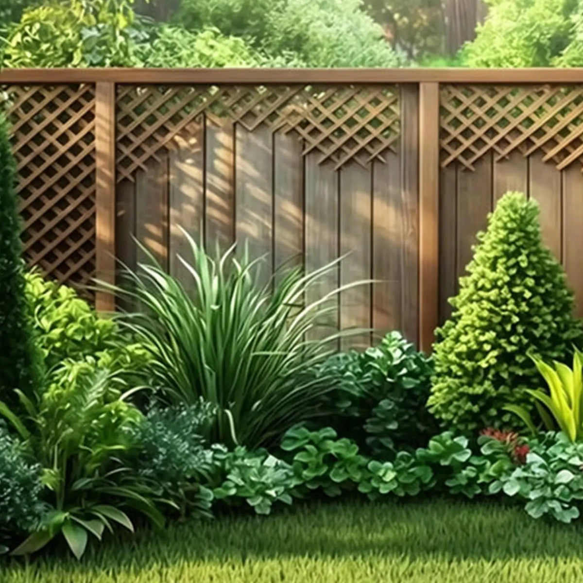 210x150cm Greenery Backdrop Outdoor Garden Photography Backdrop for Homeowners Gardeners Home Backyard Office Wedding Birthday Vue