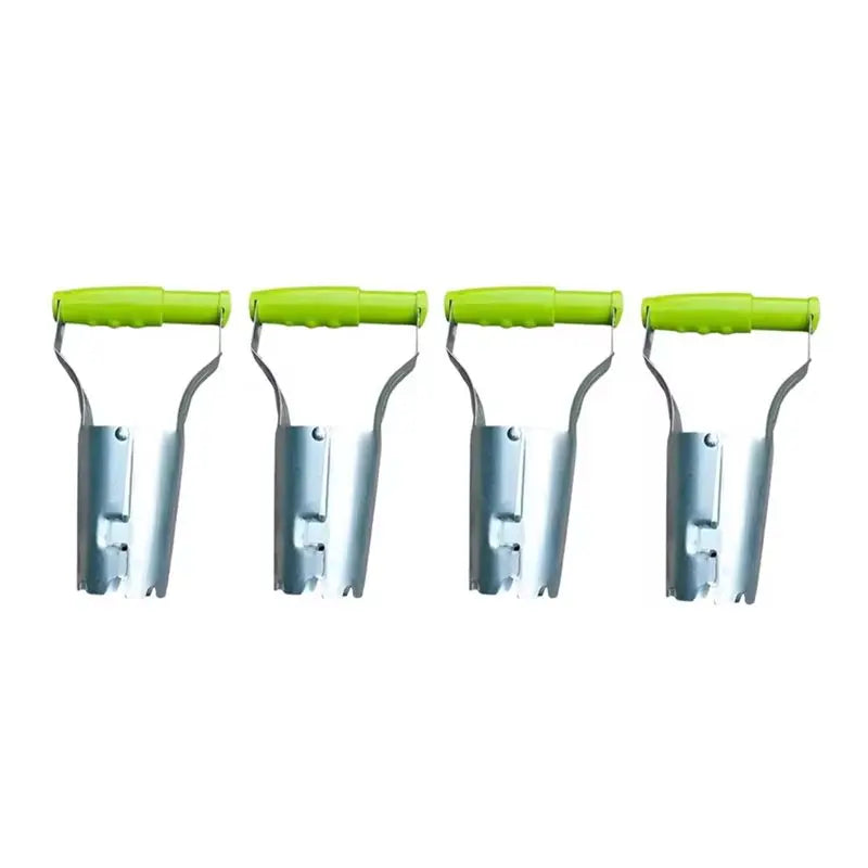 ABKW-Gardening Tool 4 Pcs Ergonomic Bulb Planter Soil Release& For Precise Bulb Planting Depth Marks Vue Default Title