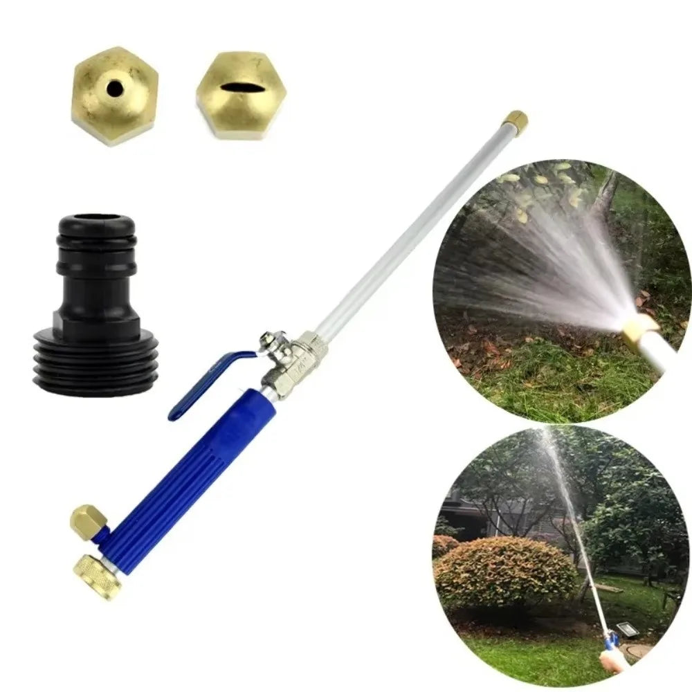 High Pressure Pressure Washer Wand Copper Nozzle Adjustable Garden Hose Nozzle Ergonomic Handle Extendable Water Spray Lance Vue