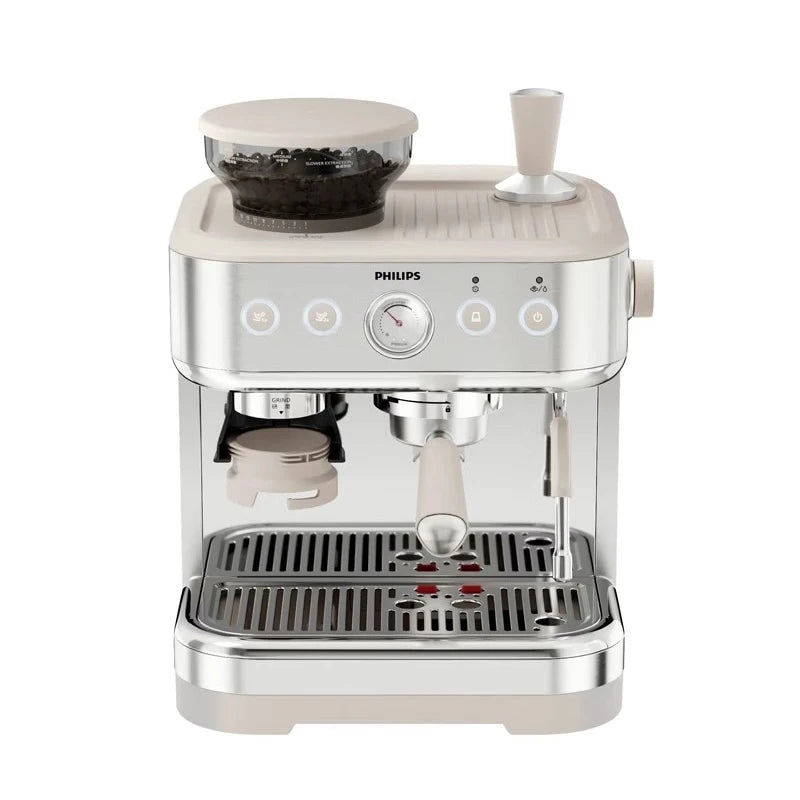 Philips Gemini Coffee Machine Home Semi-Automatic All-In-One Machine 15 Level Automatic Capsule Grinder with Multiple Flavors Vue Pink