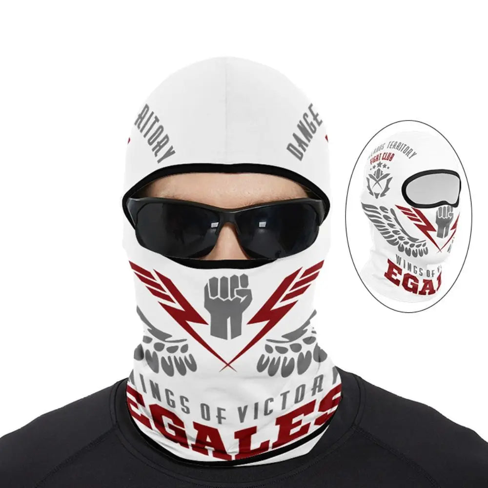 Funny Ape Mouth Skull Motorcycle Balaclava Breathable Lightweight Cycling Full Face Mask Quick Dry Sun Protection Vue Style 9