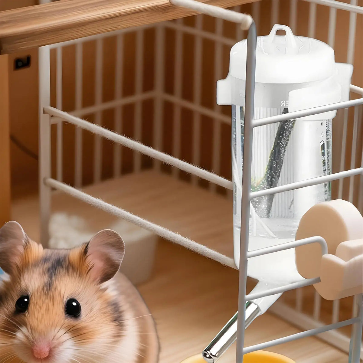 80ml Hamster Drinker Water Bottle Dispenser Feeder Hanging Guinea Pig Squirrel R abbit Pet Drinking Fountain Accessories Vue
