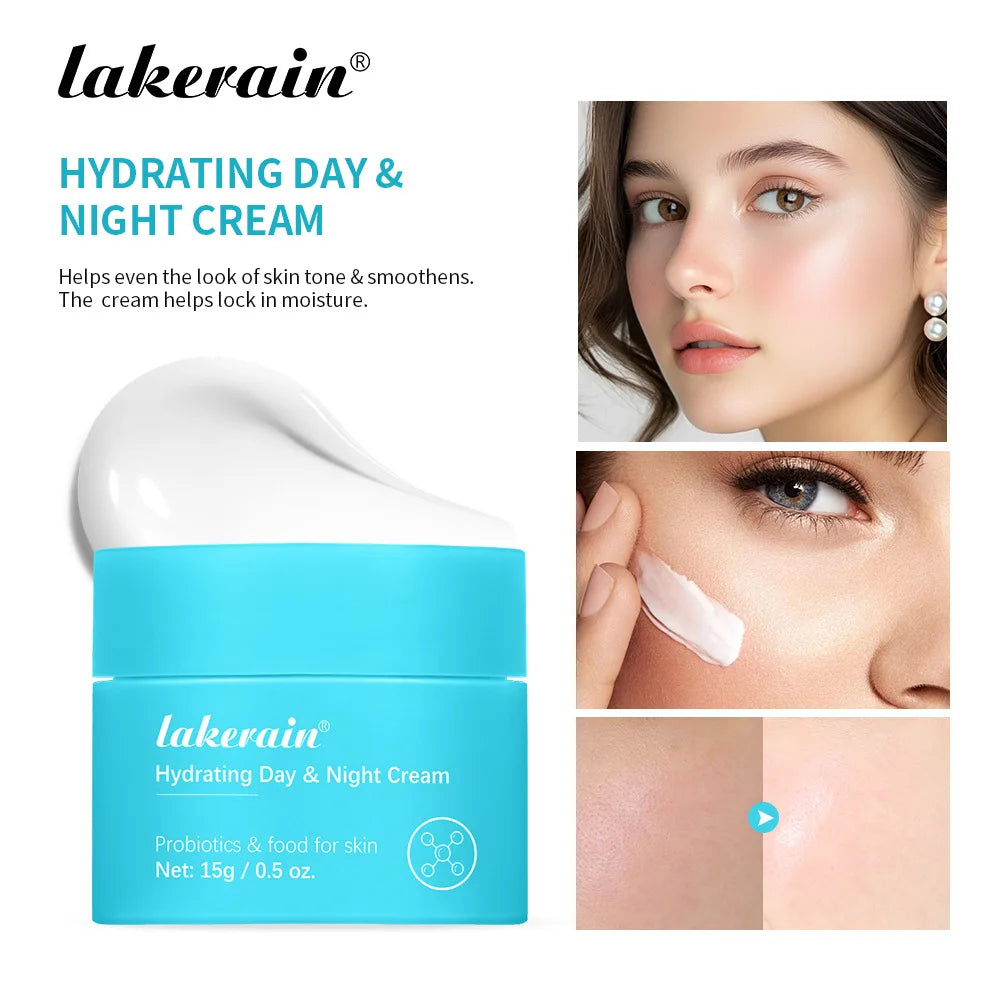 Probiotic Hydrating Day & Night Cream - Nourishing Moisturizer for Face, Maintain Skin Balance & Improve Skin Smoothness Vue