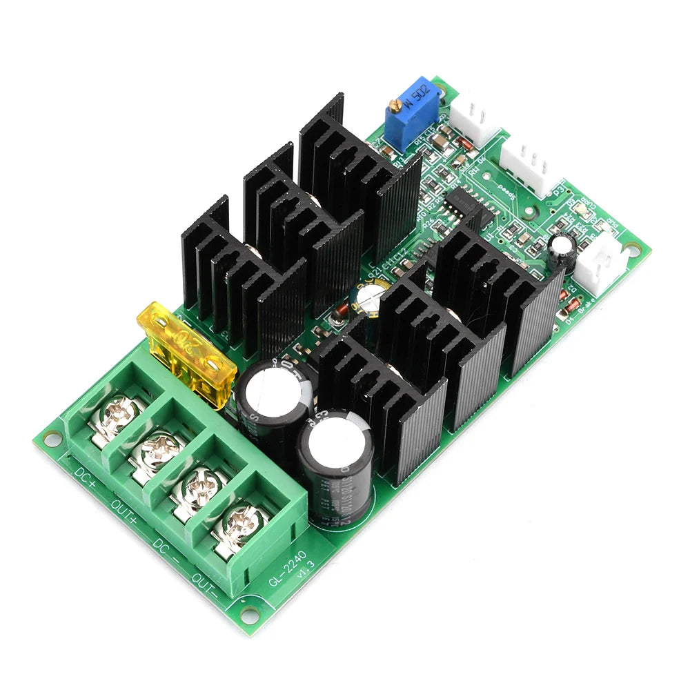 1000W PWM DC Brush Motor Governor DC10-50V 20A Motor Speed Controller Dimming Temperature Regulation Speed Regulation Switch Vue