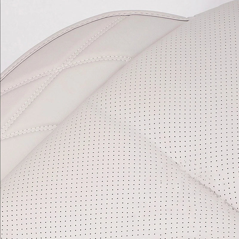 For Mercedes Benz A B E-Class CLA GLC GLB AMG Breathable Leather Car Seat Cushion,Non-Slip Car Interior Backrest Mat Accessories Vue