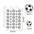 Toy Paper Soccer Stickers Festival Waterproof Football Stickers Multi-size Decorative Sports Ball Sealing Label Children Vue 1600*900*700MM 5 Sheets