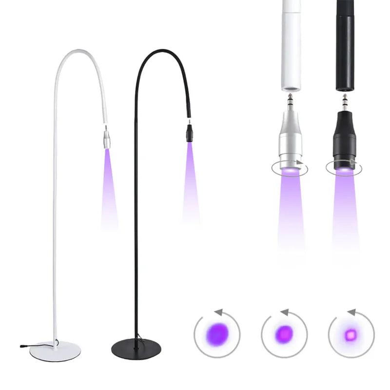 SENSE LASHES UV Lash Lamp – Pro Floor Glue Curing Light UV Lash Curing Lamp Vue