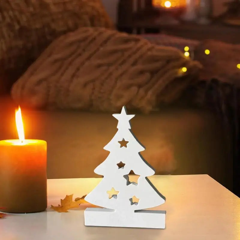 Silicone Christmas Tree Mold – Candle Holder & Resin Casting Silicone Craft Mold Vue