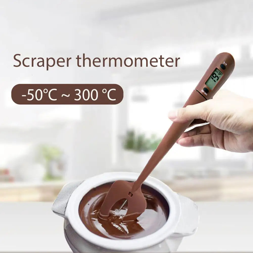 Digital Spatula Thermometer for Baking, Chocolate & Cooking Digital Kitchen Thermometer Vue China Mainland