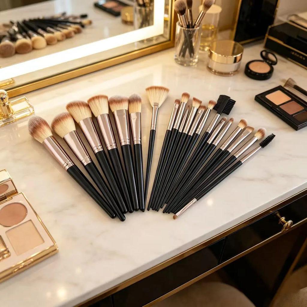 10-20PCS Makeup Brushes Set Soft Fluffy Eyeshadow Foundation Concealer Blending Blush Brush Professional Women Beauty Tool Vue
