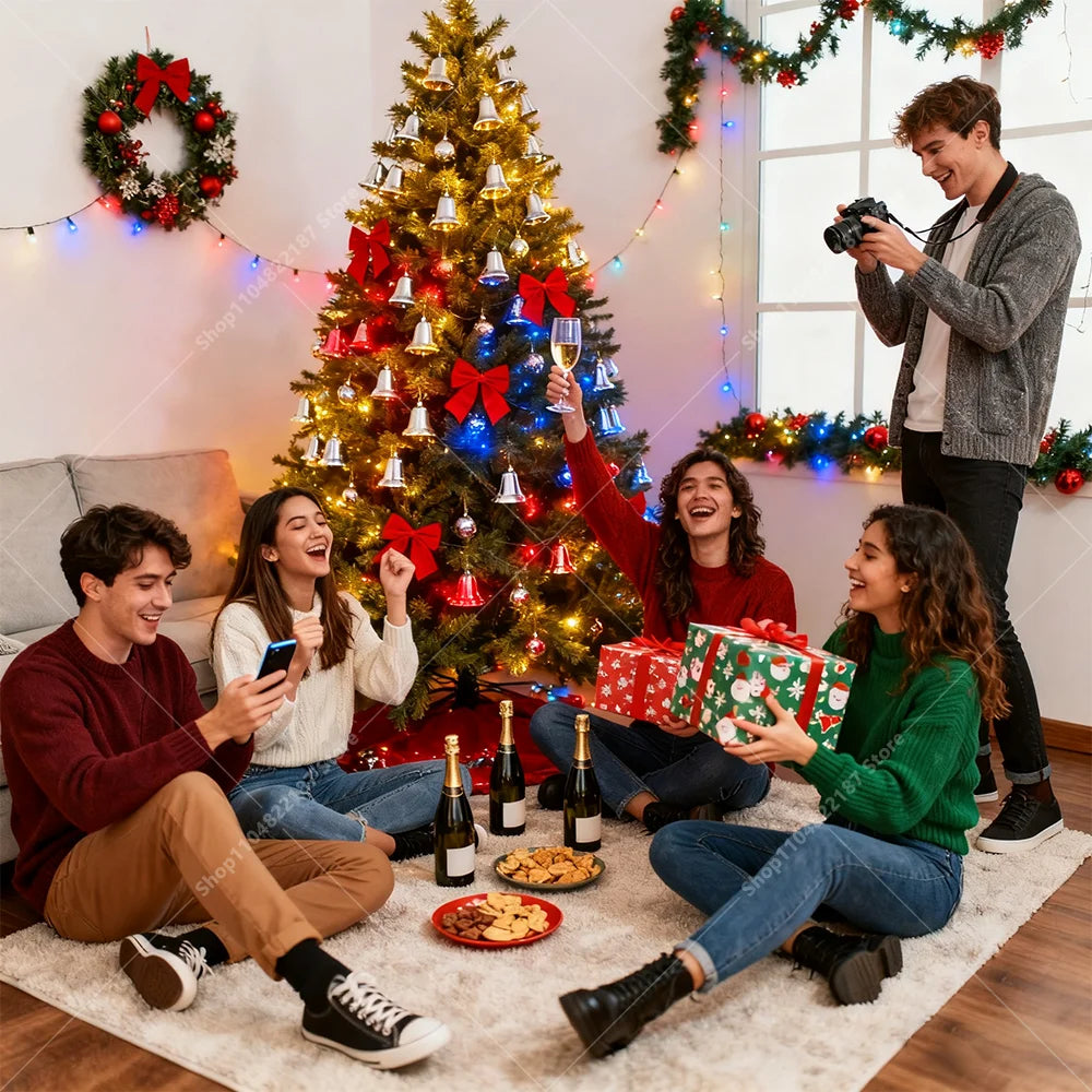 7 FT 400LEDs Christmas Tree Decorative Lights Smart iDeal LED App Control DIY Shaping String Lights Fast Shipping Vue