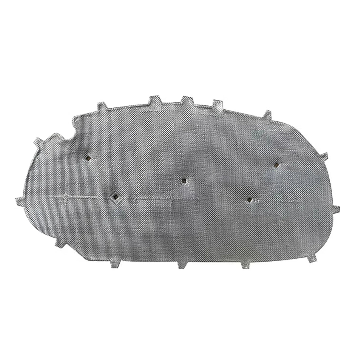 Car Front Hood Sound Insulation Pad Cotton Sound Proofing Heat Insulation Pad Cover for Volkswagen Golf 6 Golf 6 GTI Vue aluminum