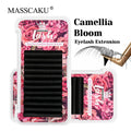 Customized Private Packaging MASSCAKU Self-Making Flowering Lashes C/CC/D/DD Curl Multi-texture Blooming Eyelashes Easy to Use Vue D+ 0.05mm 10mm 9-10-11