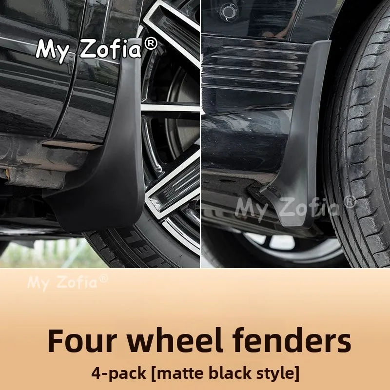 Car Front Rear Wheel Flaps Splash Guards Durable Anti-Scratch Dustproof Fender Protector Accessories For Voyah Courage 2025 2026 Vue A