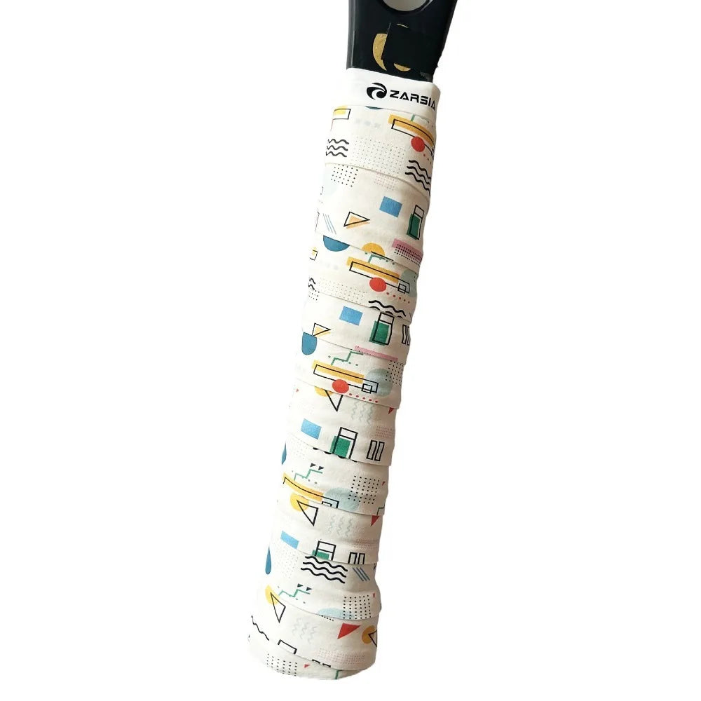 3D Printing Grip Sweat Band Sticky Lasting Tennis Overgrips Skidproof Bright Color Fishing Rod Grip Cover Badminton Racket Vue
